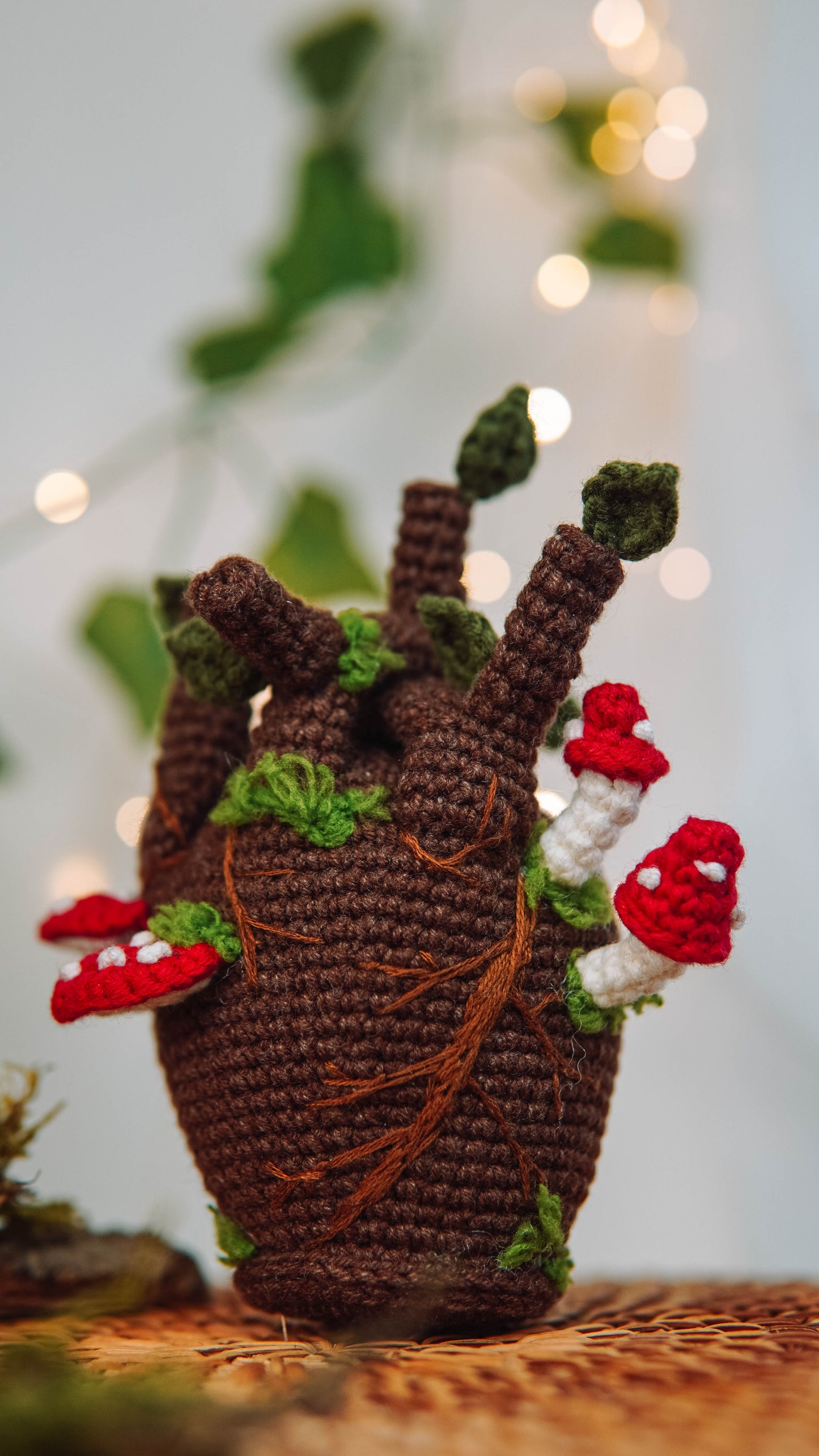 Anatomical Human Heart Vase Crochet Pattern Set 2 in 1