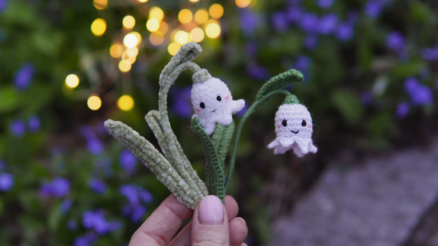 Boo Snowdrop Crochet Pattern