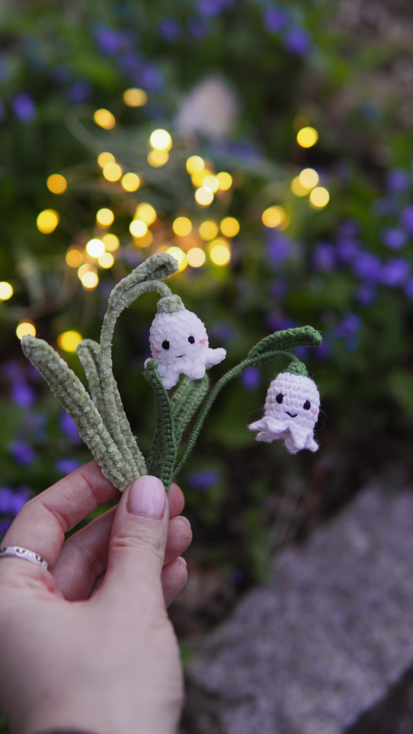 Boo Snowdrop Crochet Pattern