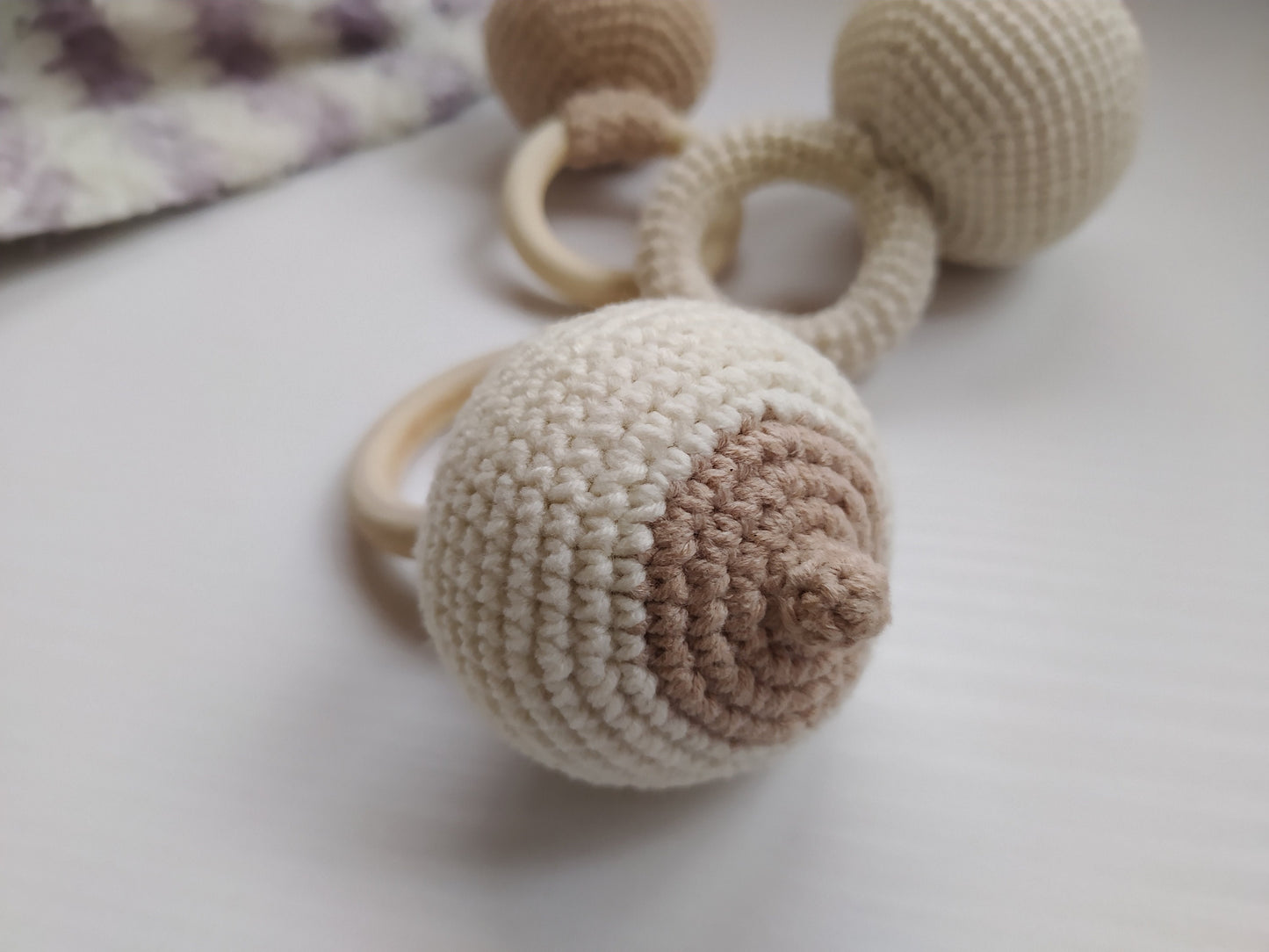 Boobie Baby Rattle Crochet Pattern