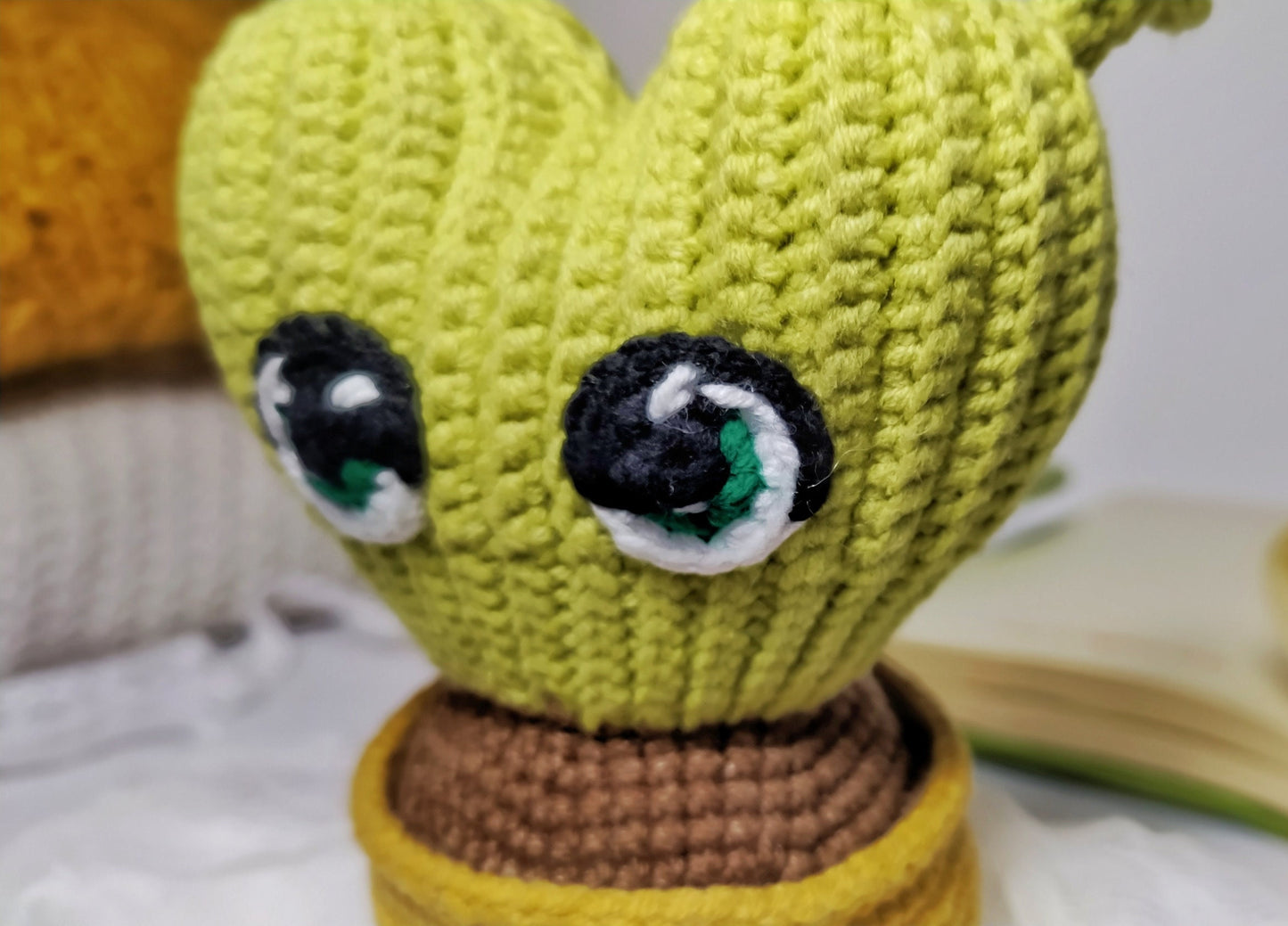 Heart Cactus Crochet Pattern