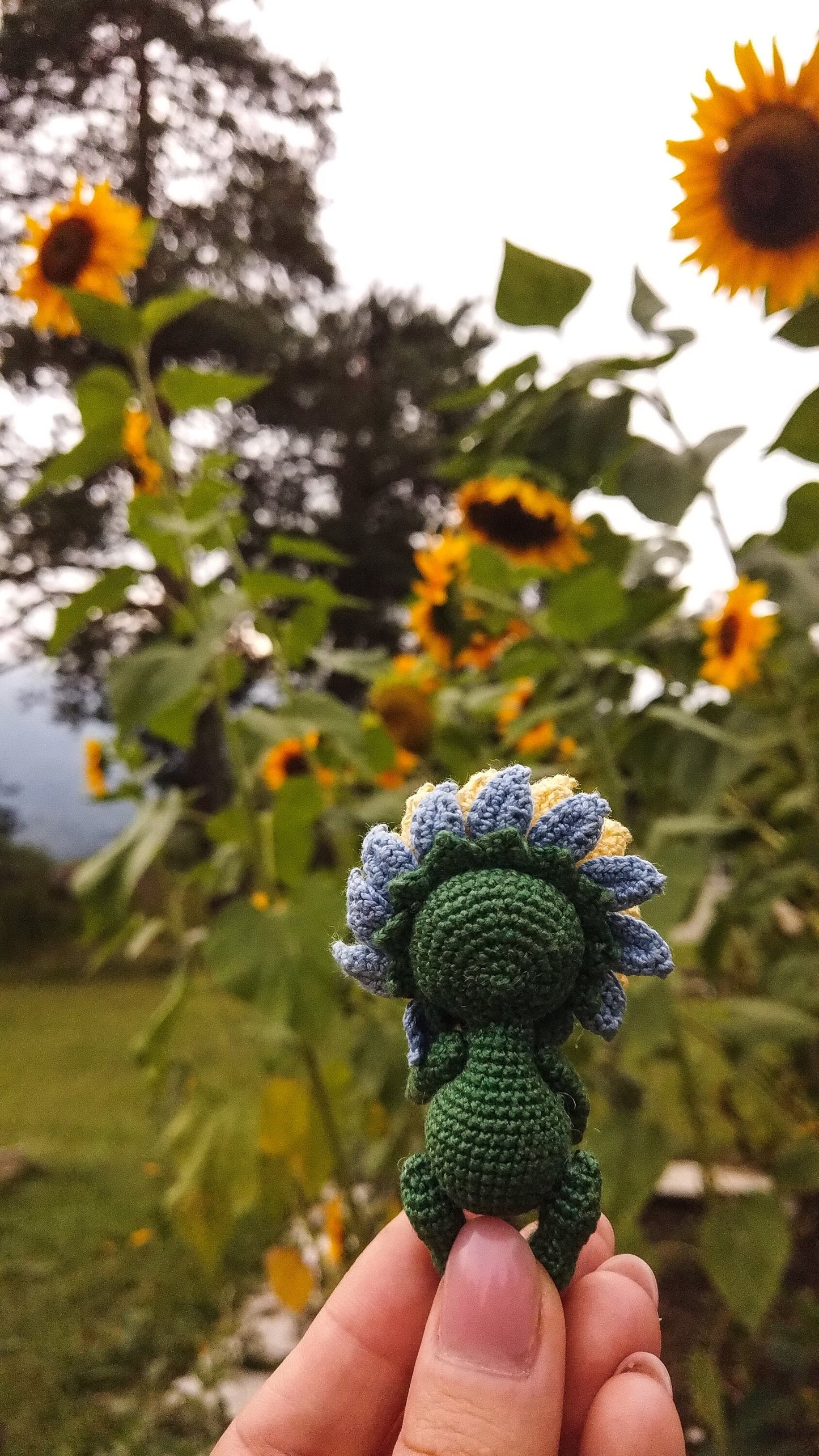Sunflower Baby Crochet Pattern