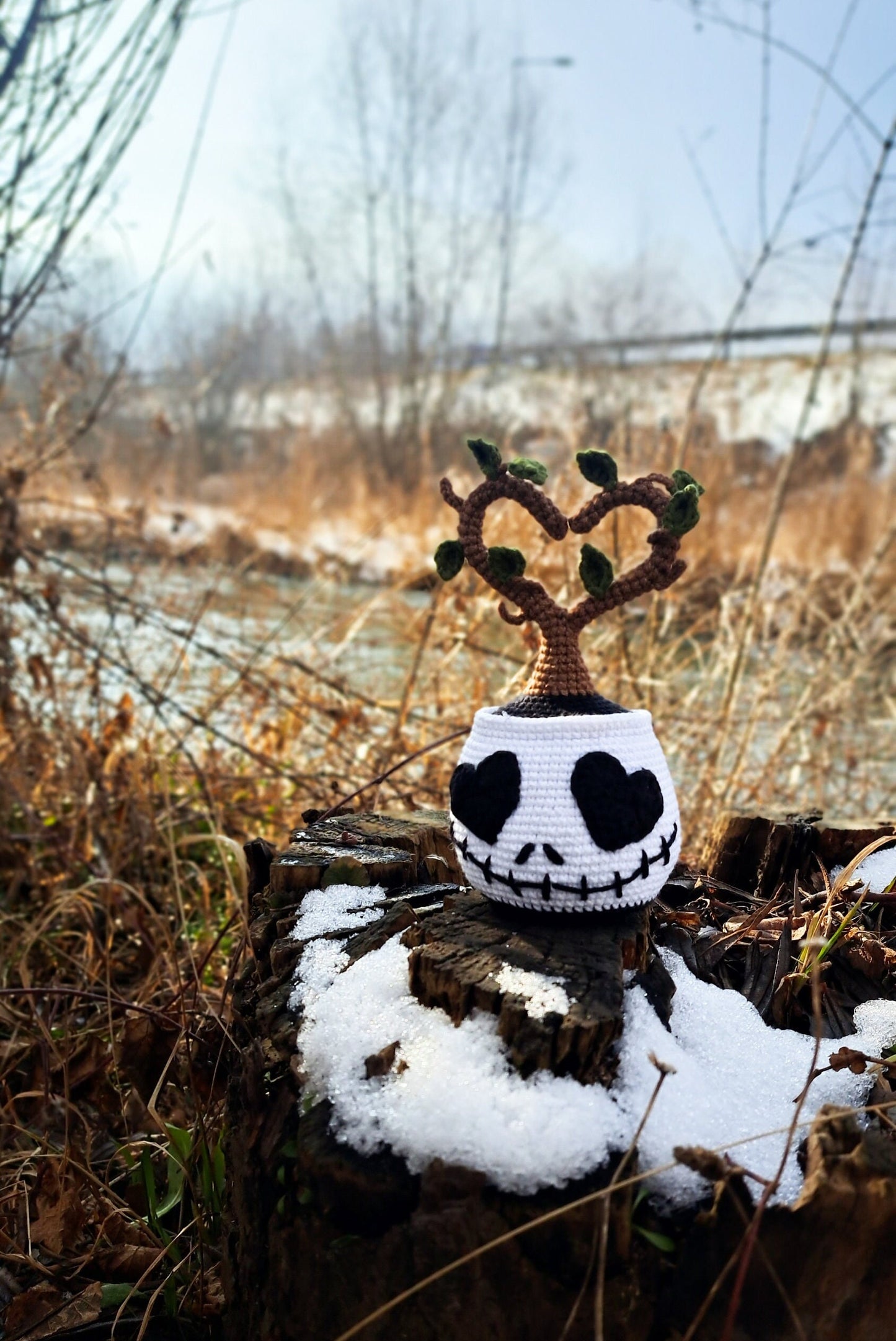 Jack Heart Tree Crochet Pattern