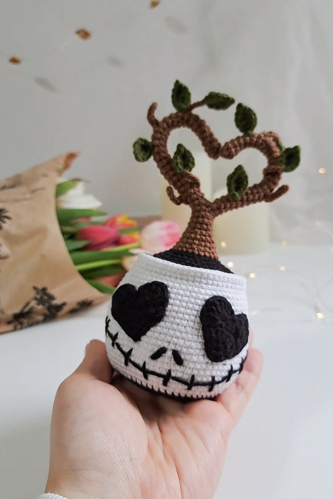 Jack Heart Tree Crochet Pattern