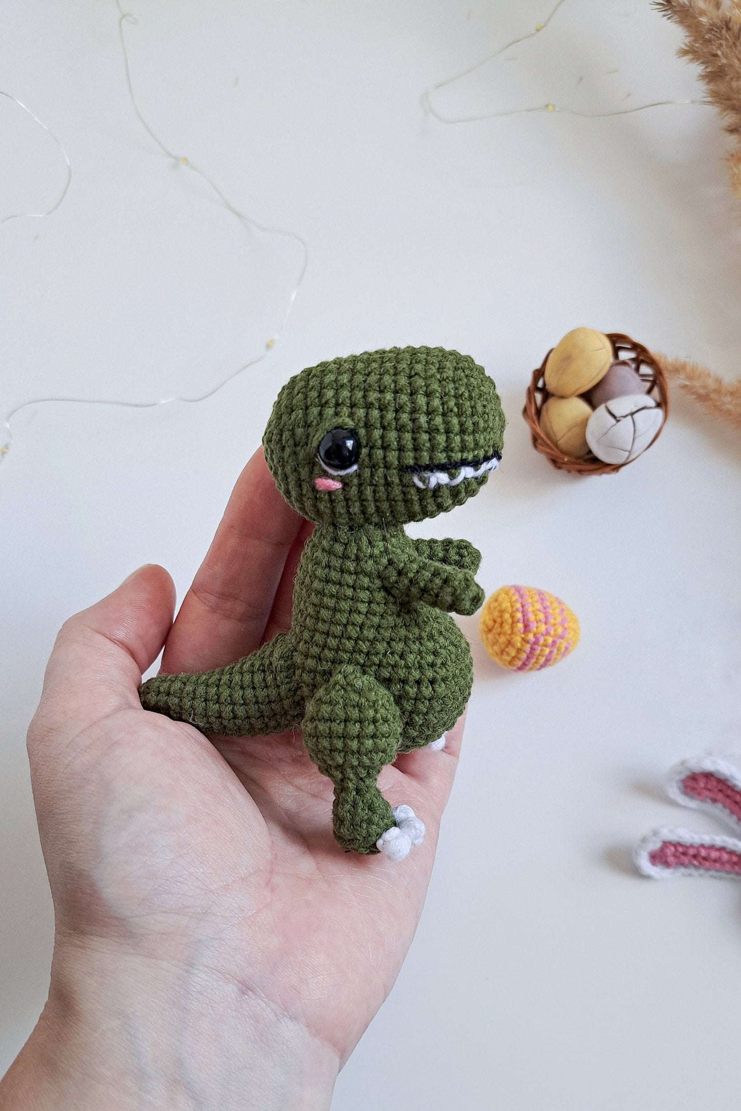 Easter Dino Crochet Pattern