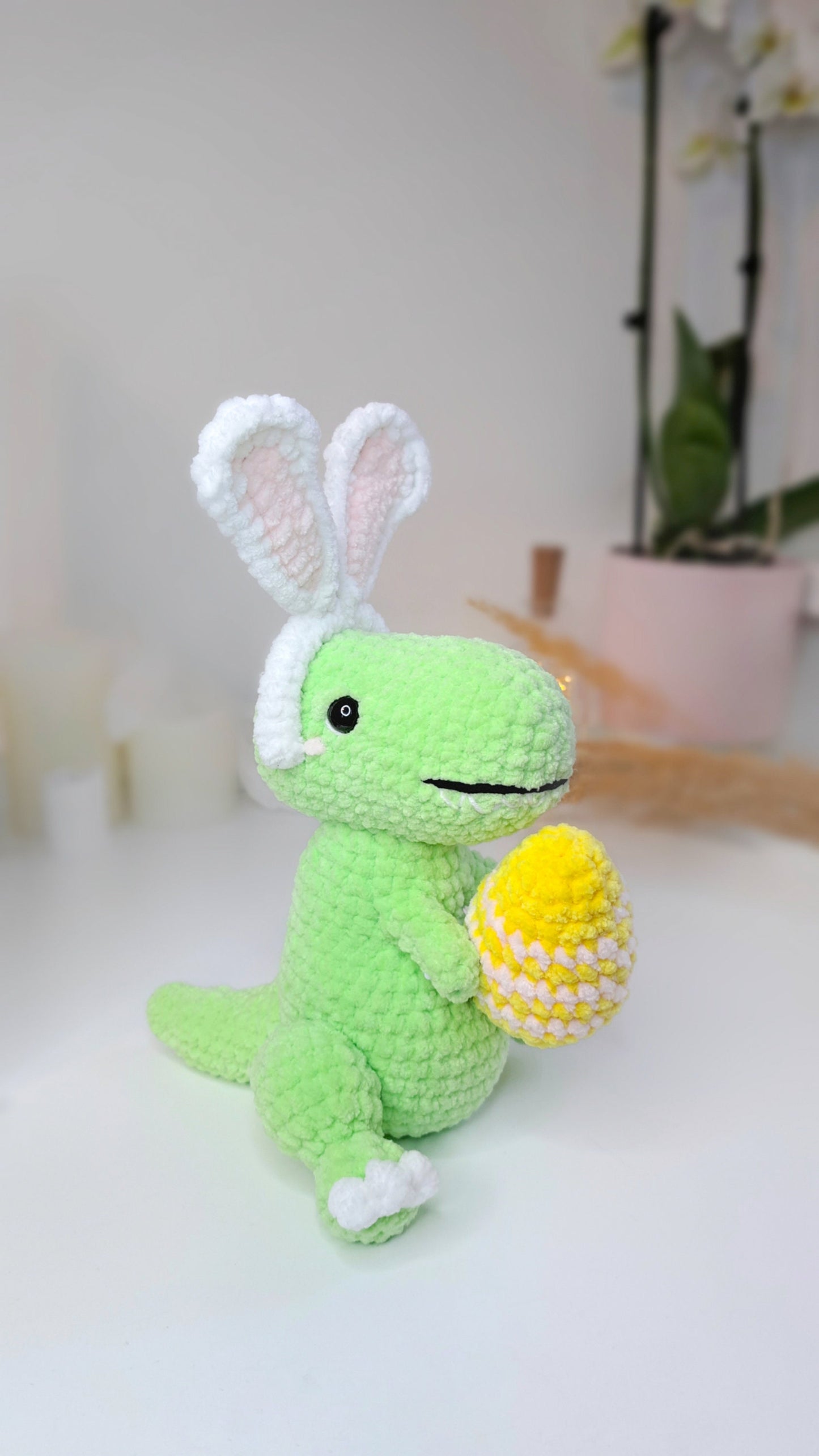 Easter Dino Crochet Pattern