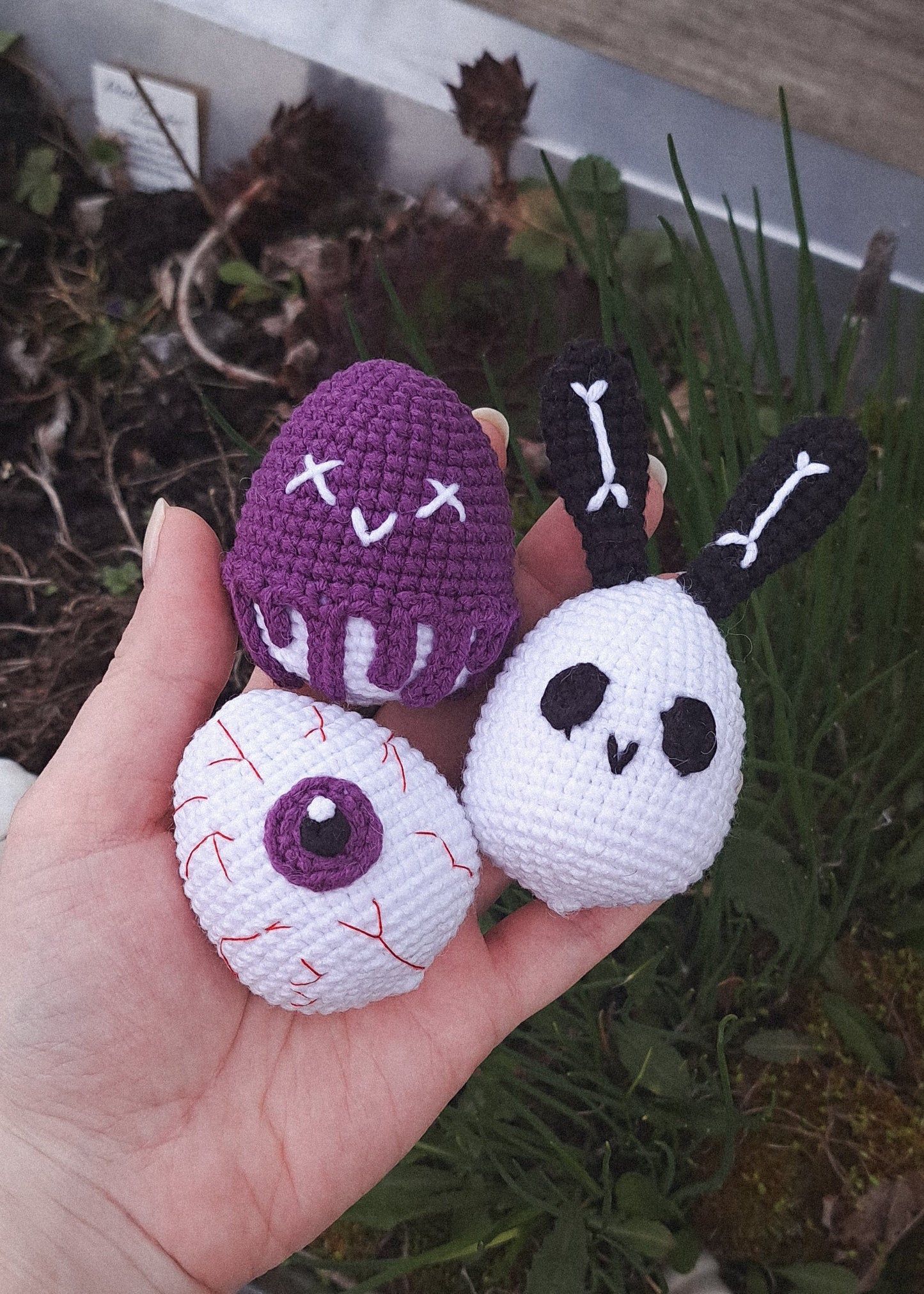 Jack Easter Basket with Eggs Crochet Pattern
