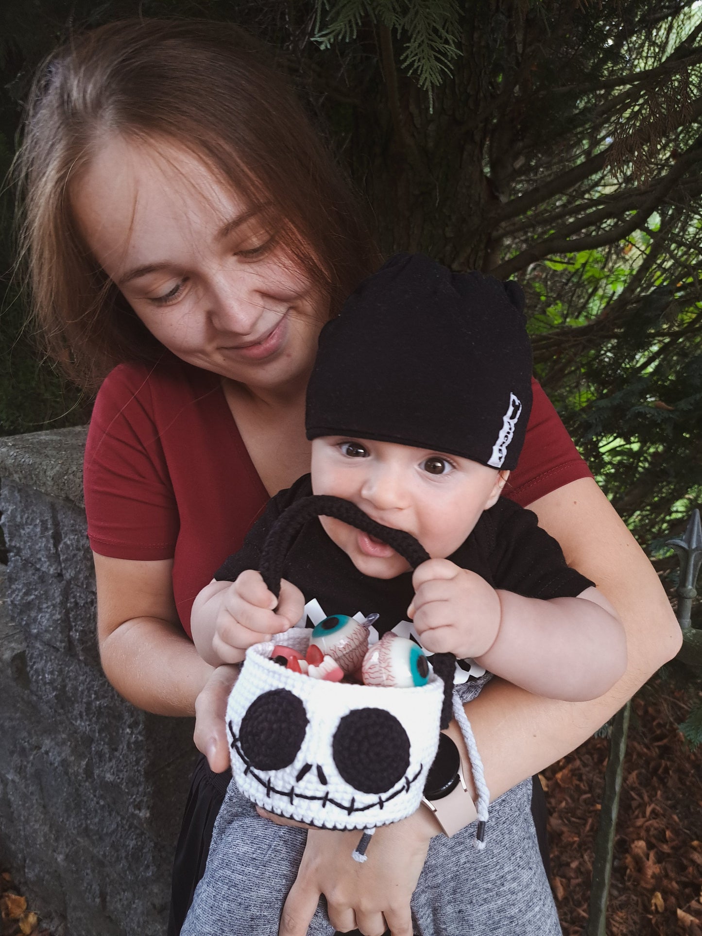 Jack Halloween Candy Basket Crochet Pattern