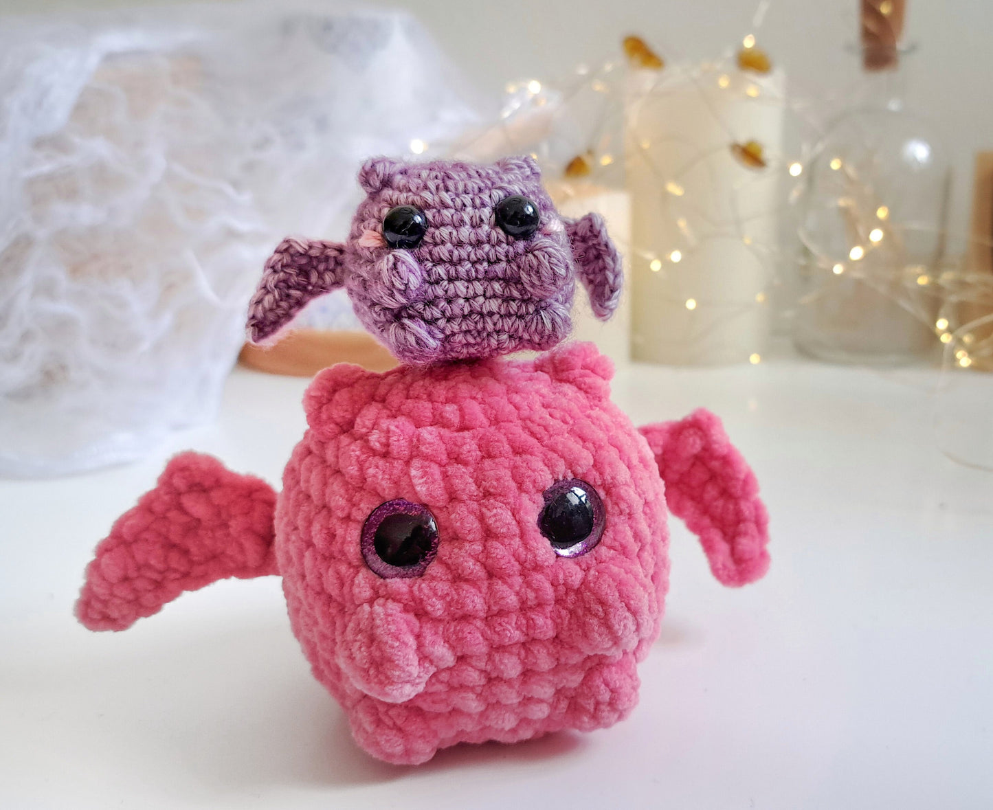 Chubby Bat No-Sew Crochet Pattern