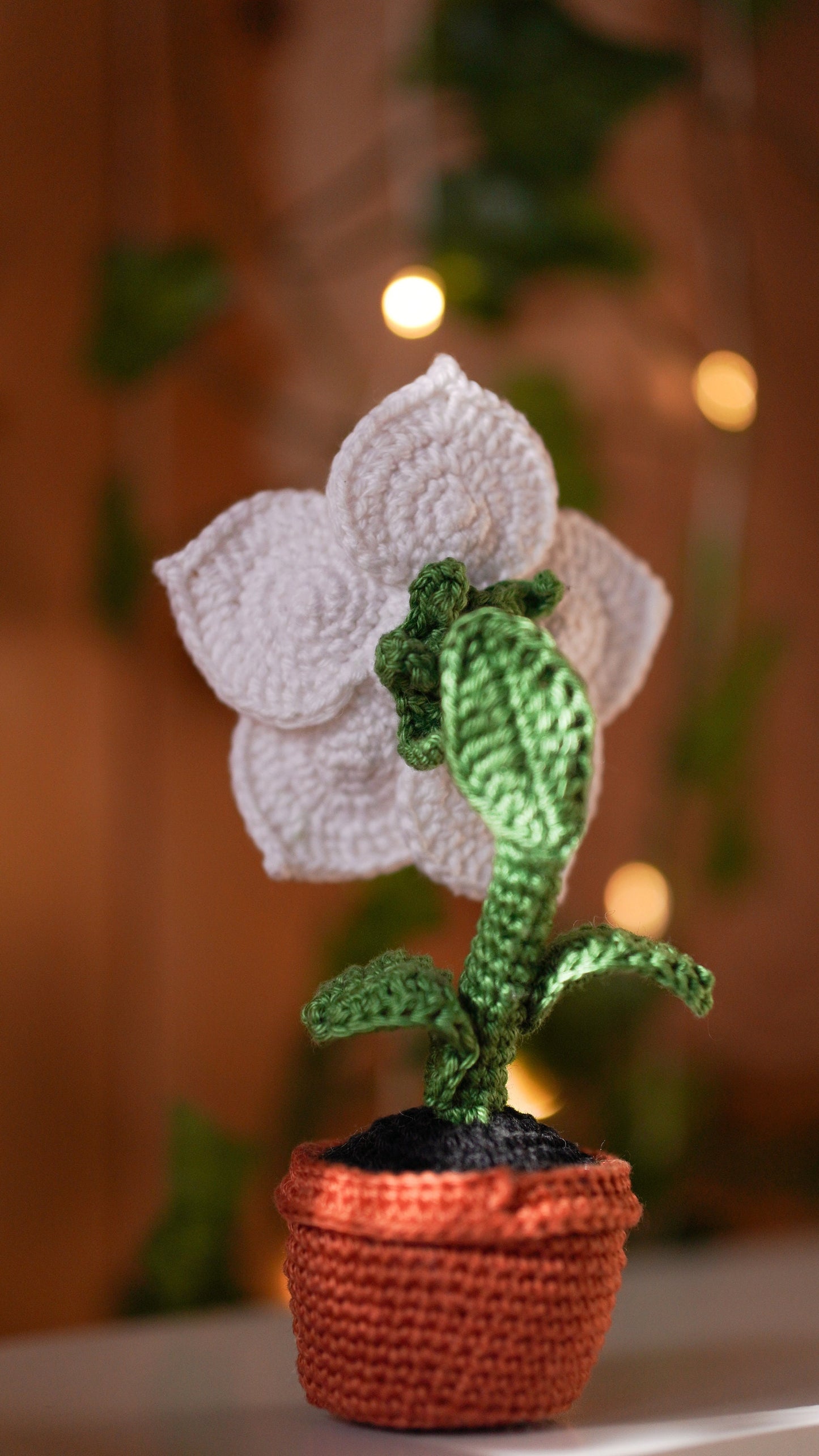 Flower of Life, Labia rose in a pot Crochet Pattern=