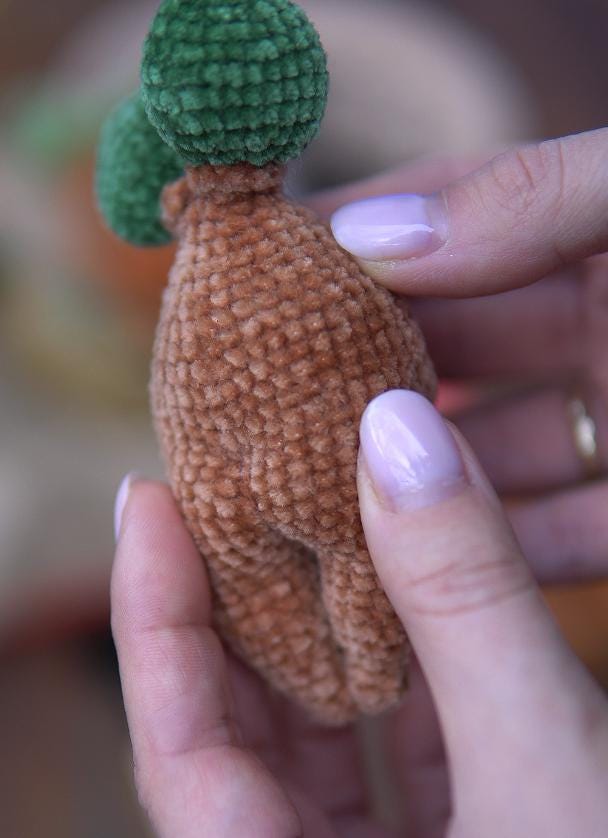 Baby Mandrake Crochet Pattern