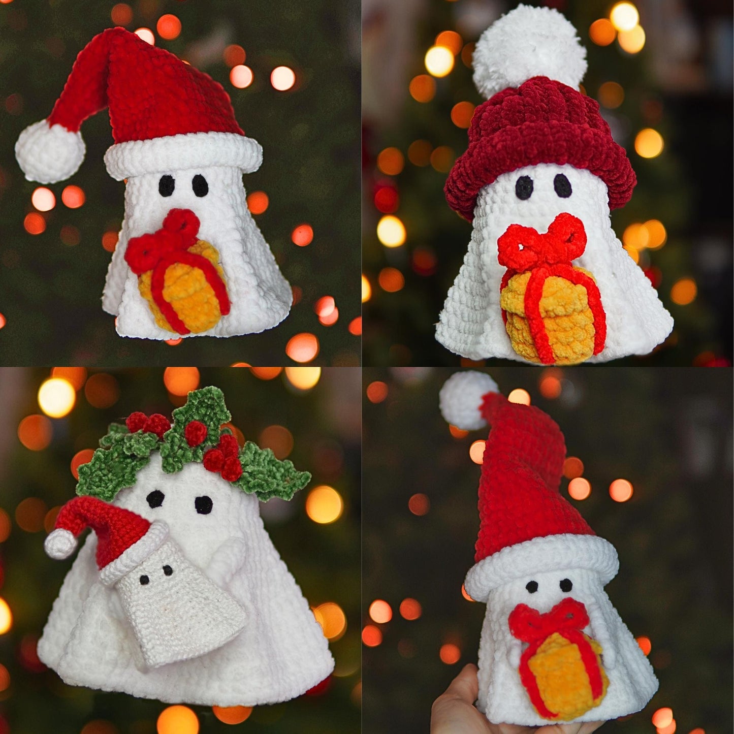 Christmas Ghosty Crochet Pattern