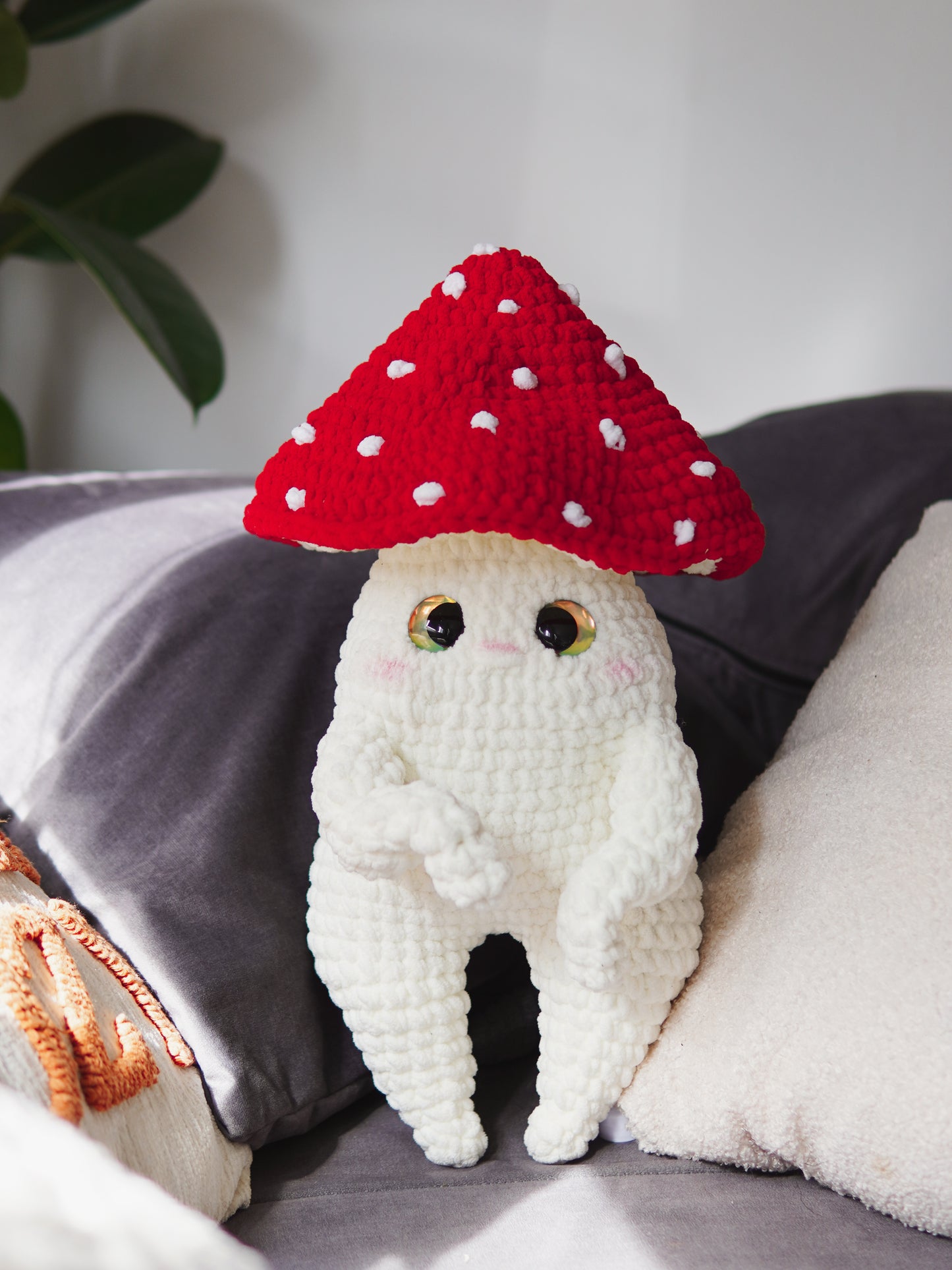 MushMallow Baby Mushroom Crochet No Sew PDF Pattern