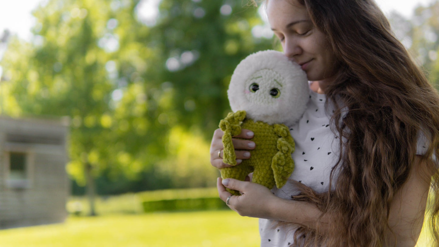 Puff the Dandelion Crochet No Sew PDF Pattern