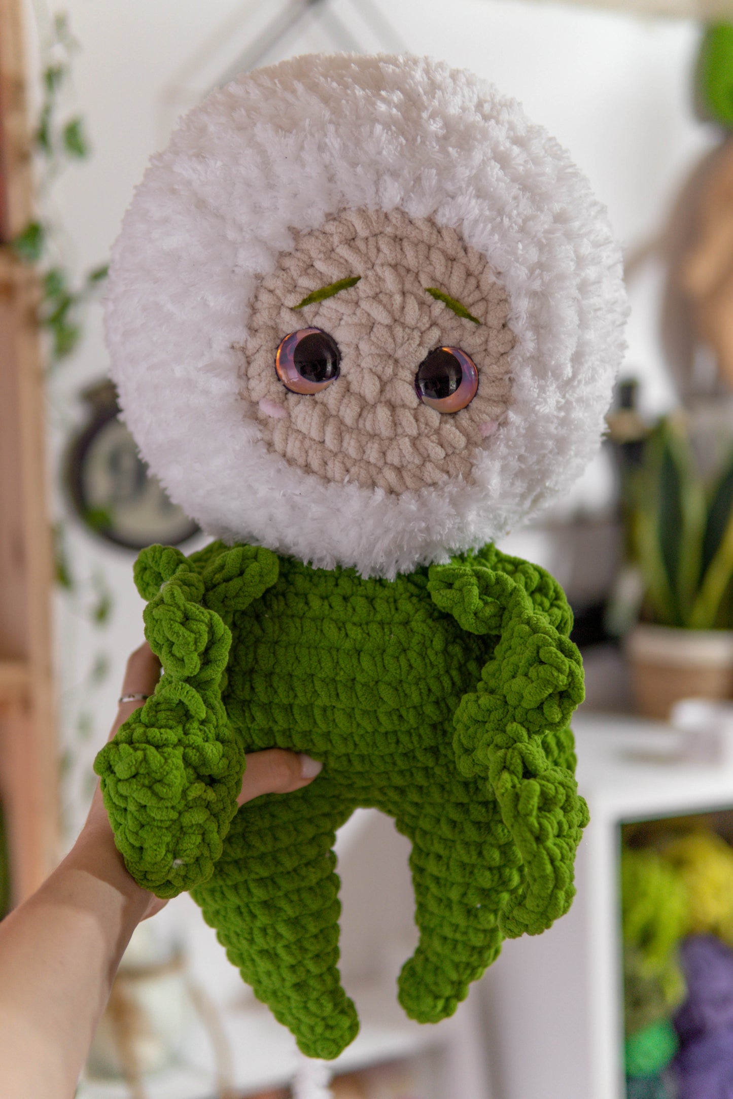 Puff the Dandelion Crochet No Sew PDF Pattern