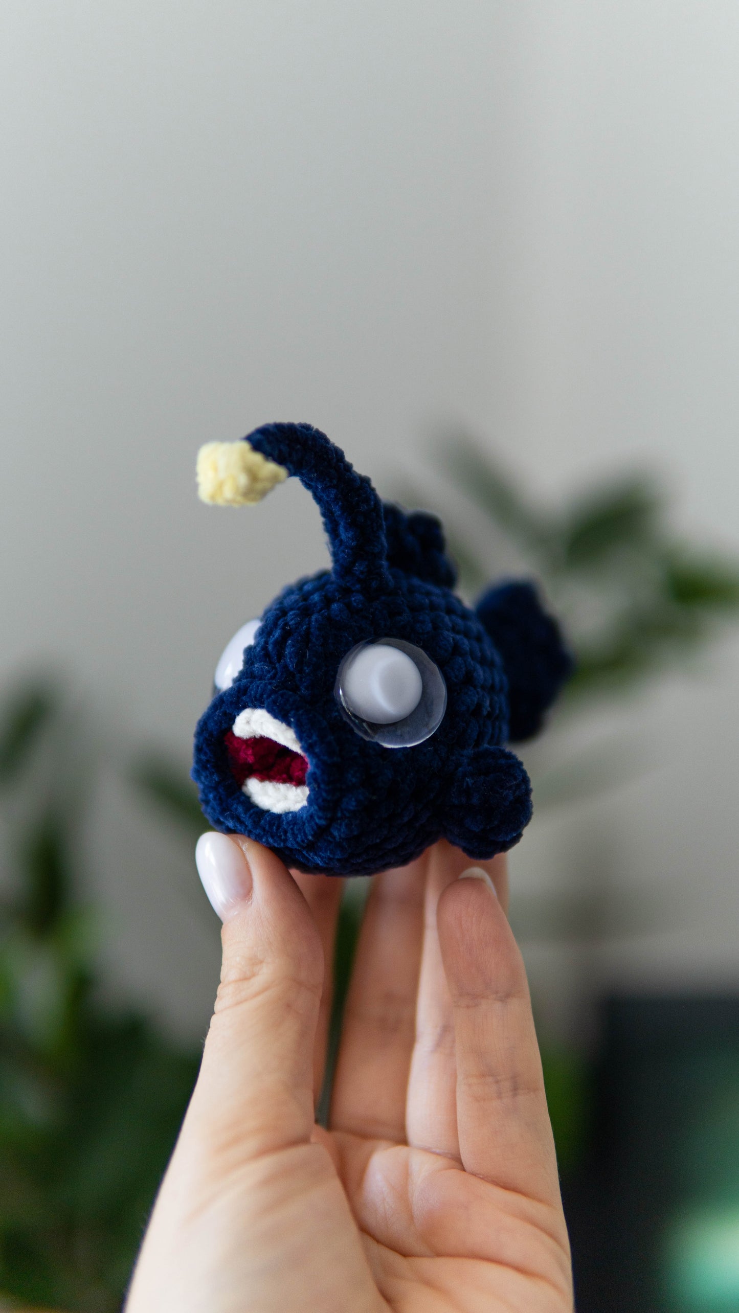 Lumina the Anglerfish No-Sew PDF Crochet Pattern