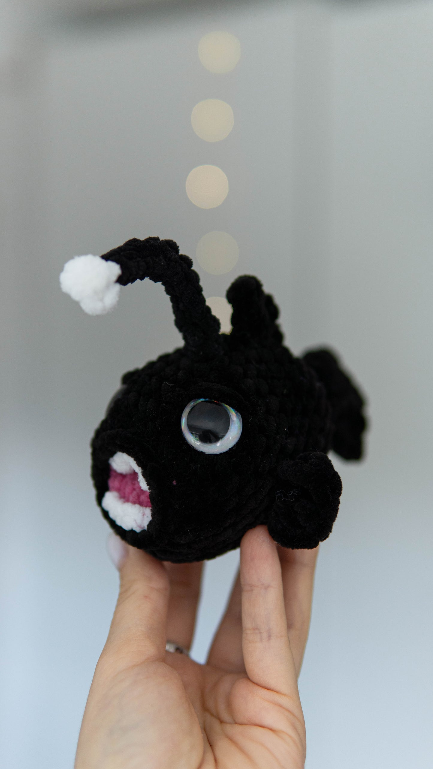 Lumina the Anglerfish No-Sew PDF Crochet Pattern