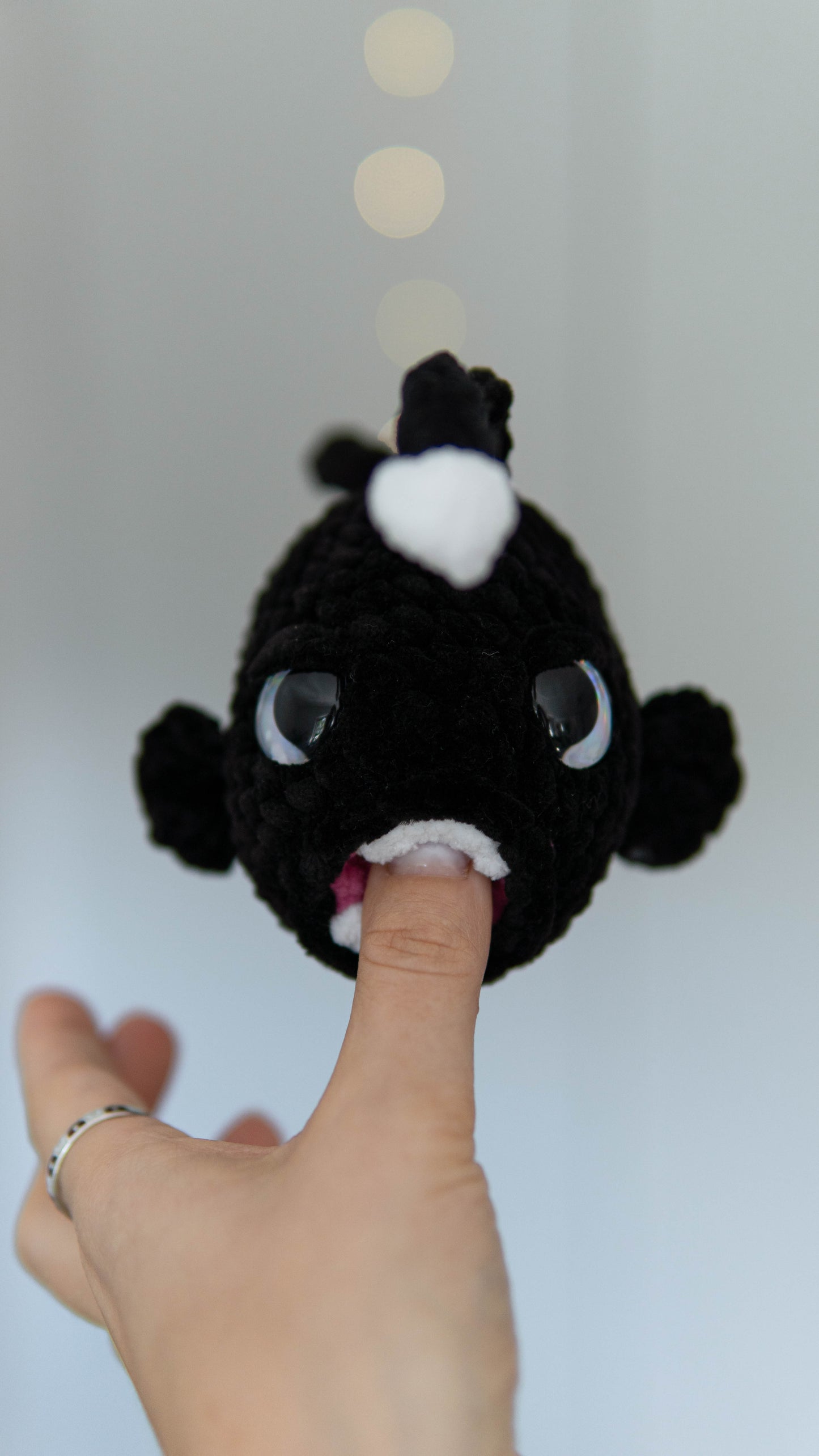 Lumina the Anglerfish No-Sew PDF Crochet Pattern