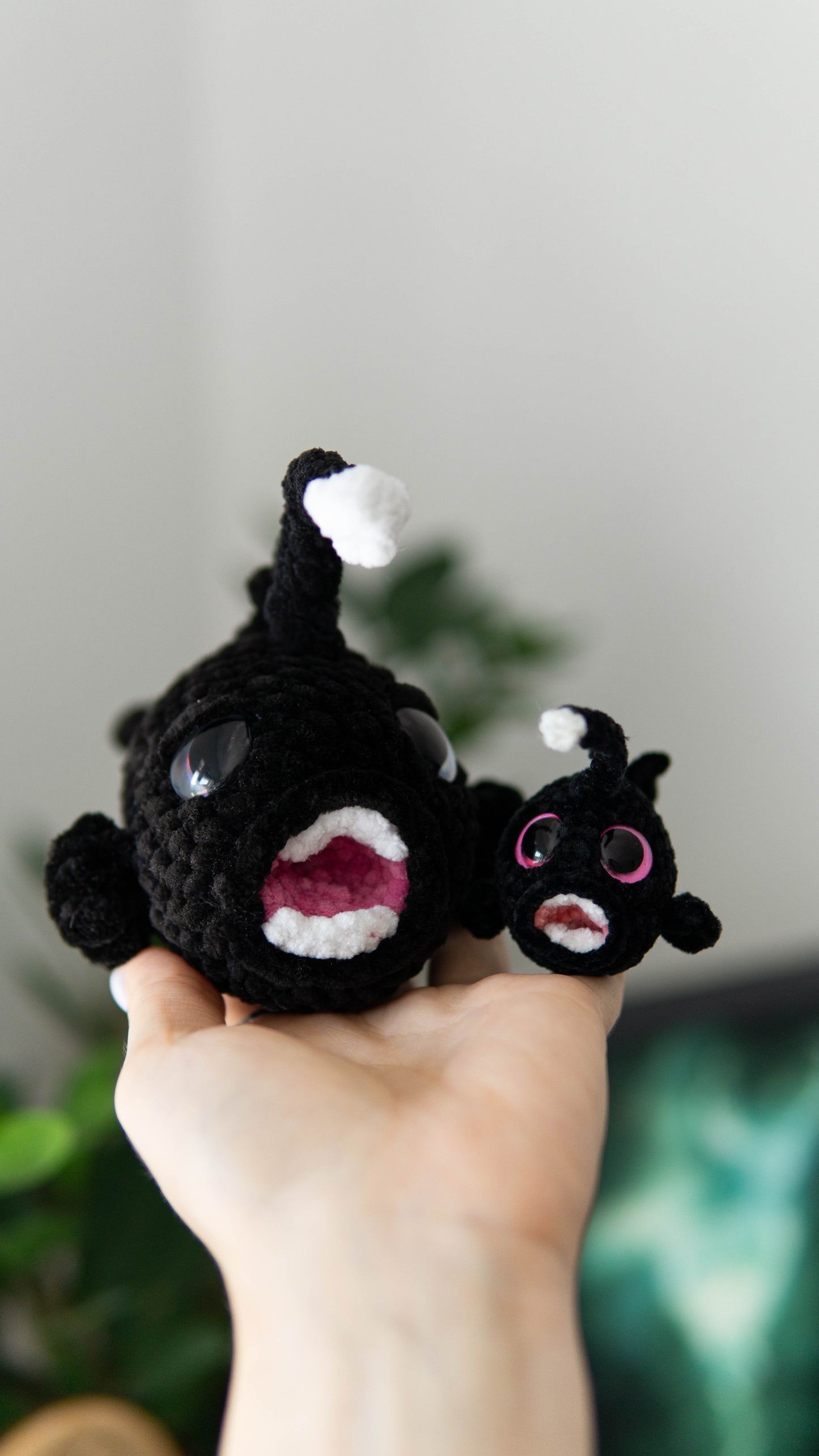 Lumina the Anglerfish No-Sew PDF Crochet Pattern