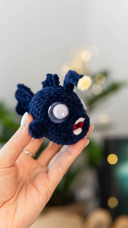 Lumina the Anglerfish No-Sew PDF Crochet Pattern
