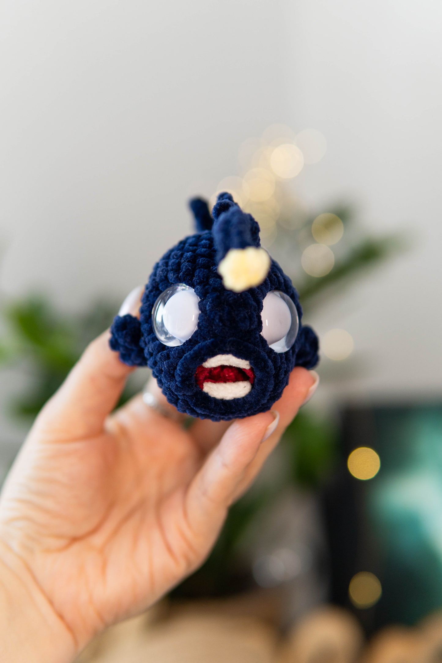 Lumina the Anglerfish No-Sew PDF Crochet Pattern