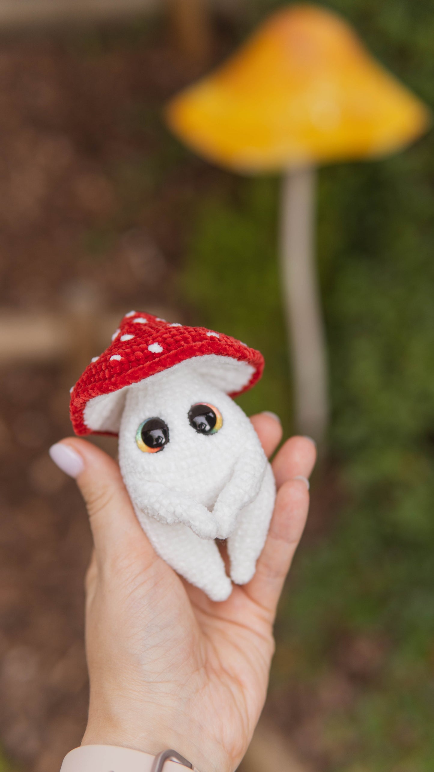 MushMallow Baby Mushroom Crochet No Sew PDF Pattern