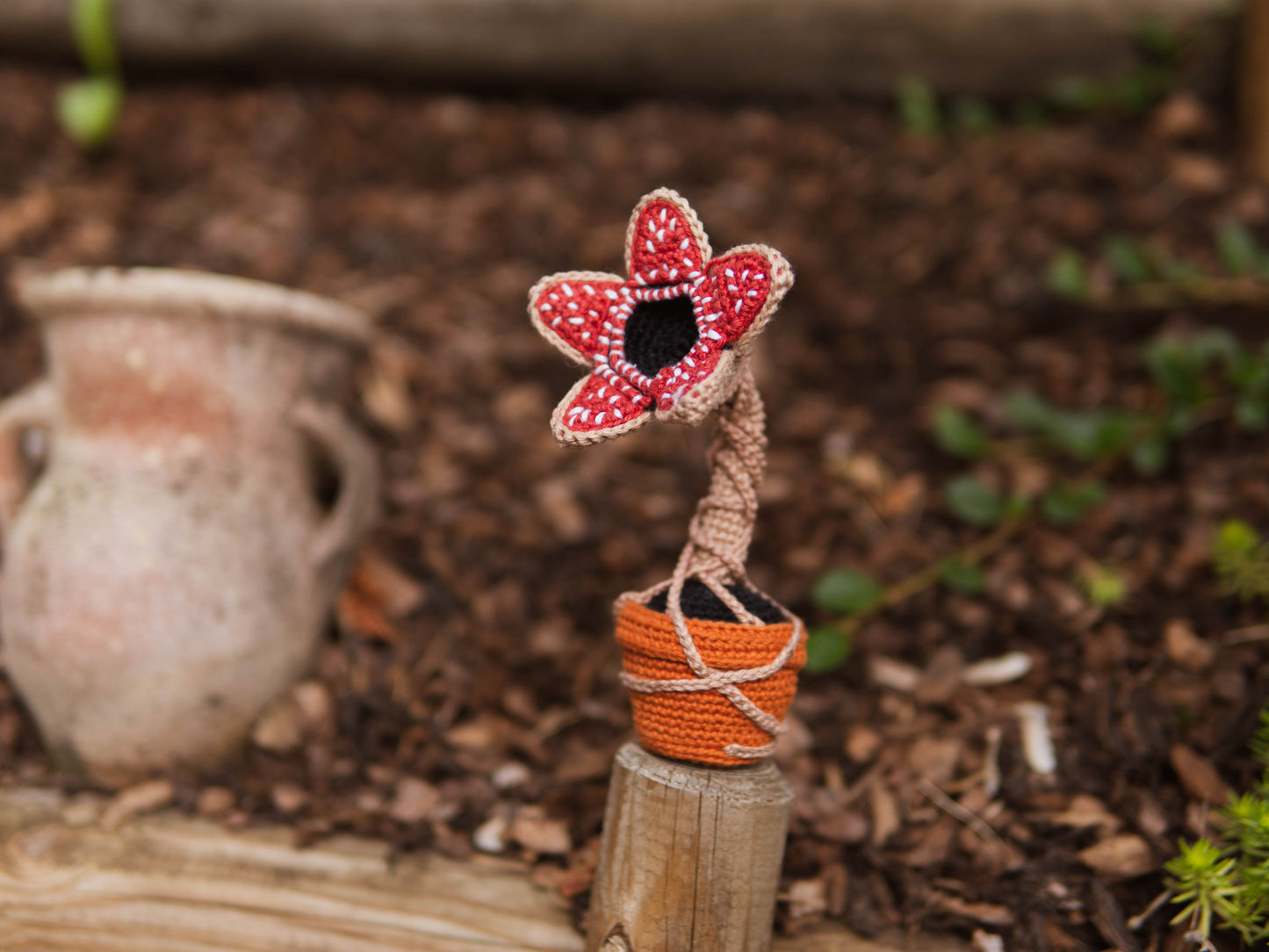 Monster Flower Crochet Pattern