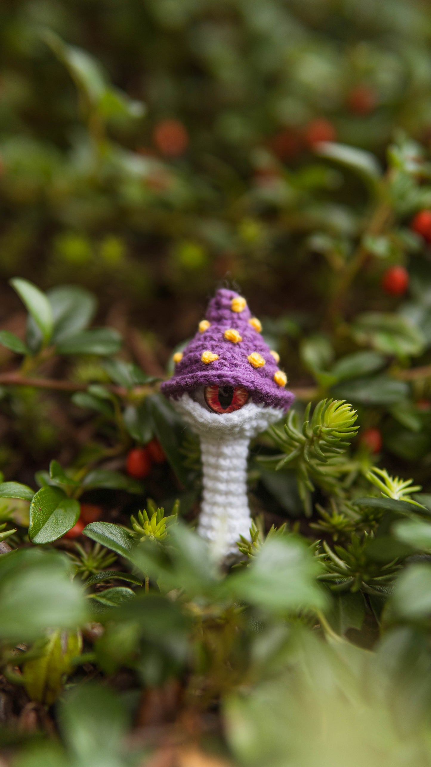 All-Seeing Mushroom No-sew Crochet Pattern