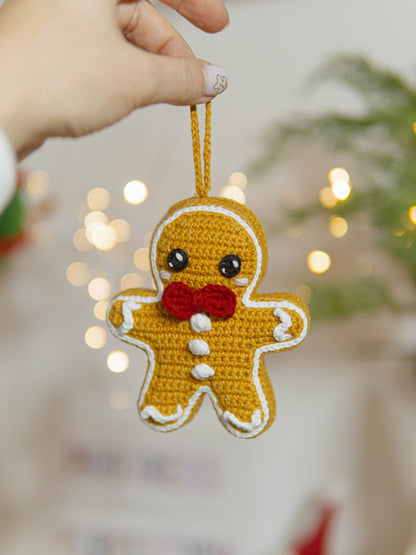 Dr. Ginger & Mr. Bones Gingerbread Man Crochet PDF Pattern