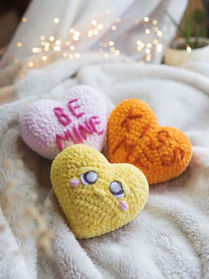 Candince the Conversation Heart Low-Sew PDF Pattern