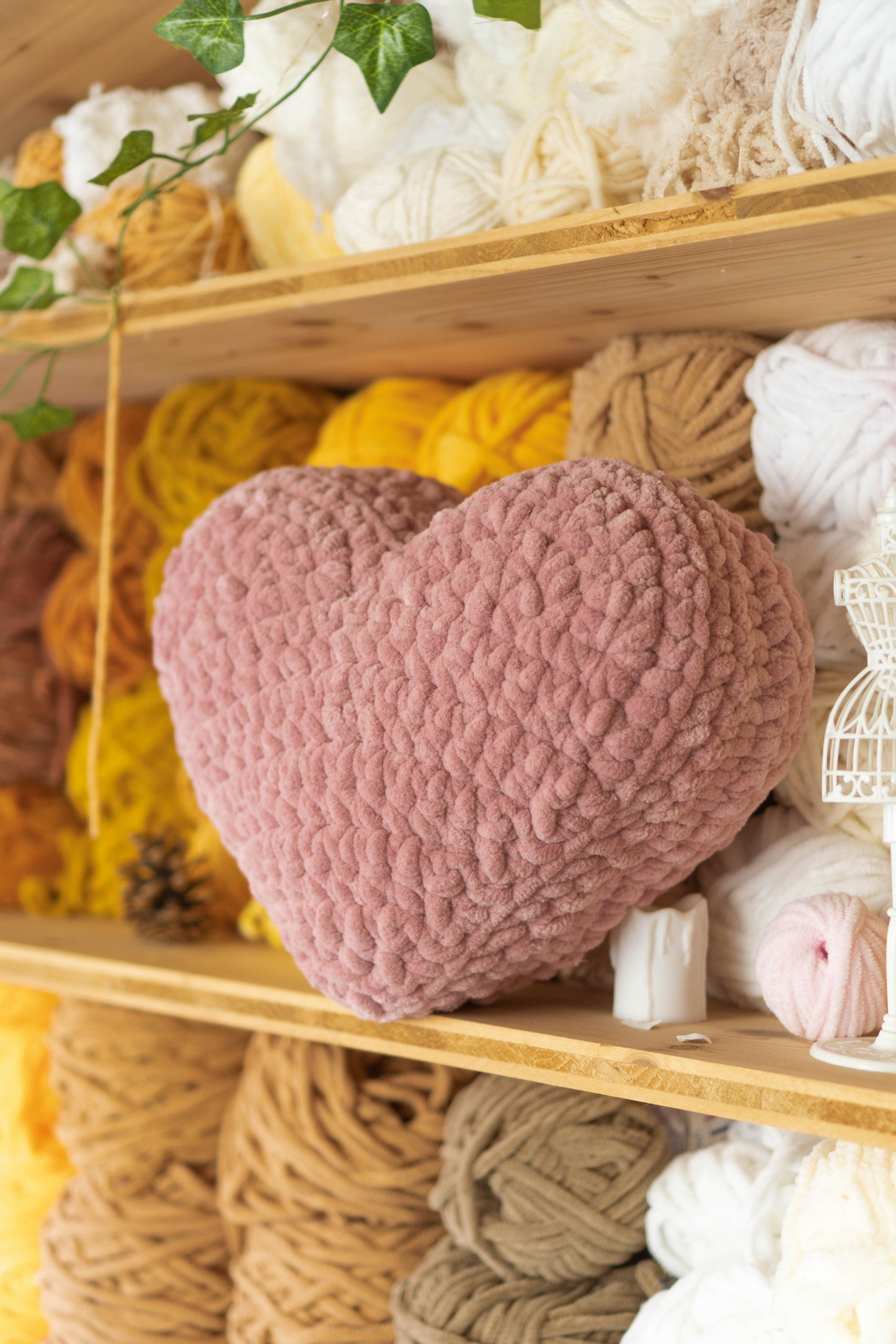 Candince the Conversation Heart Low-Sew PDF Pattern