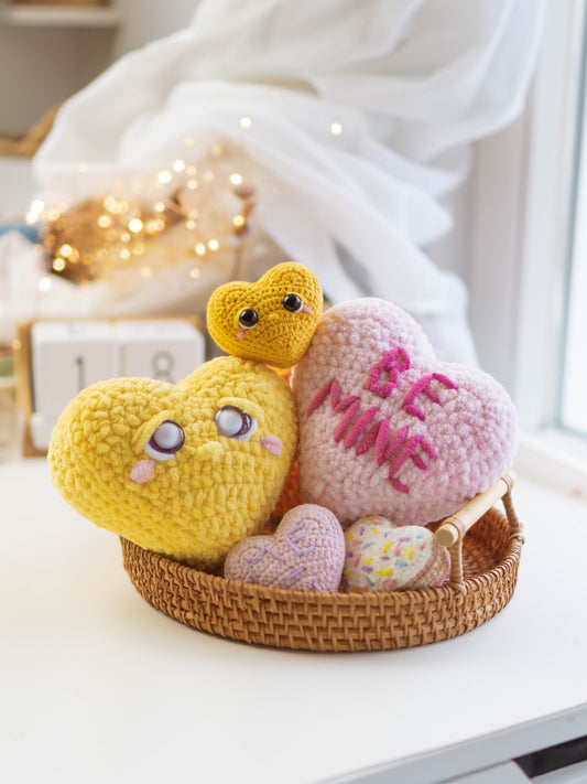 Candince the Conversation Heart Low-Sew PDF Pattern