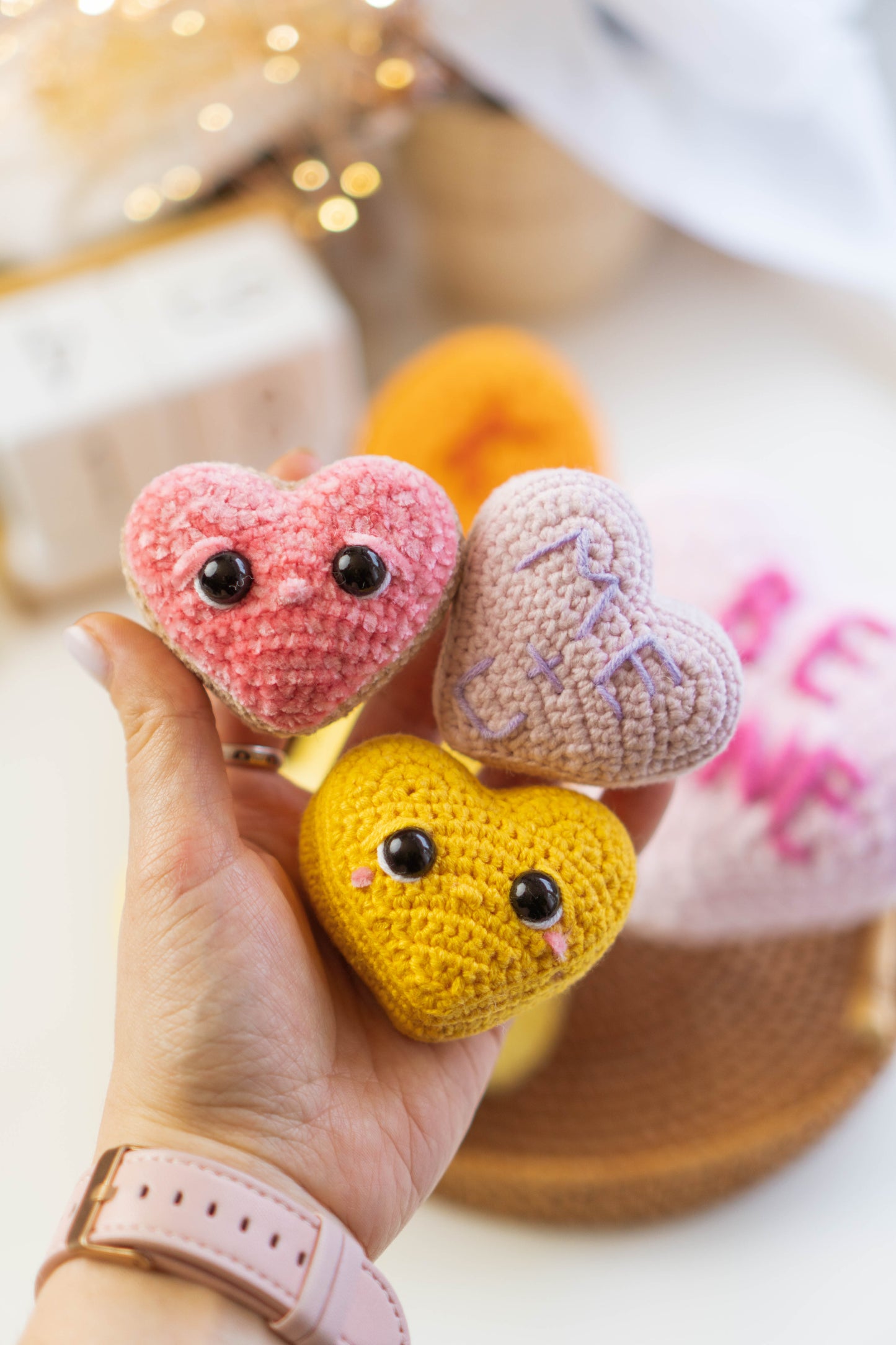 Candince the Conversation Heart Low-Sew PDF Pattern