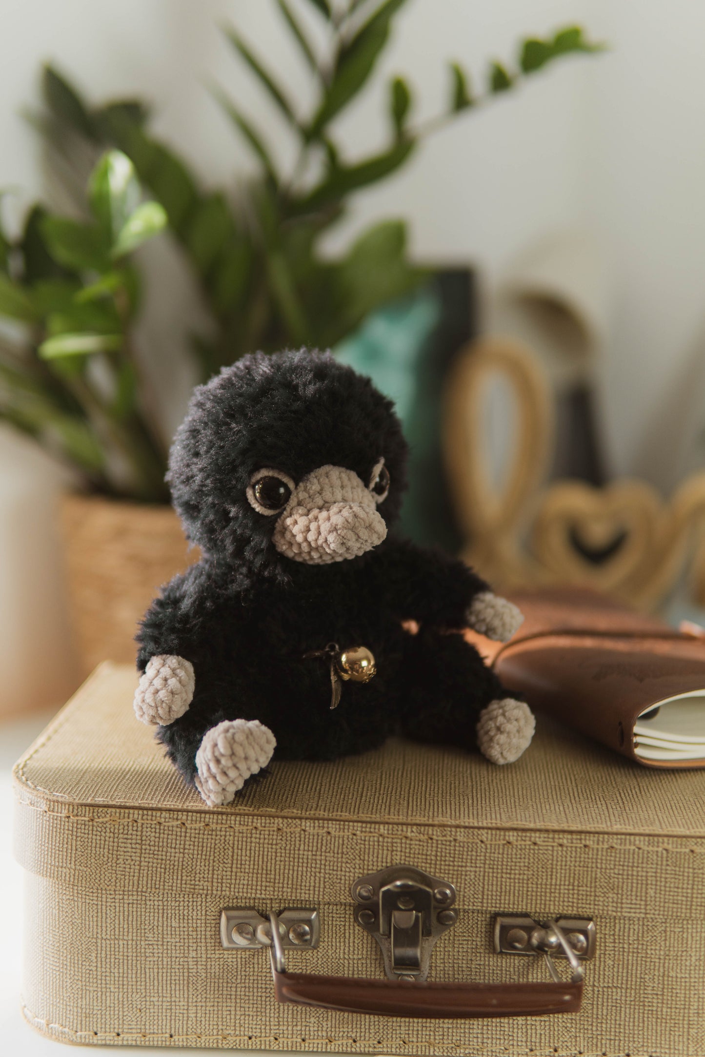 Nibbles the Niffler (magical platypus) PDF Crochet Pattern