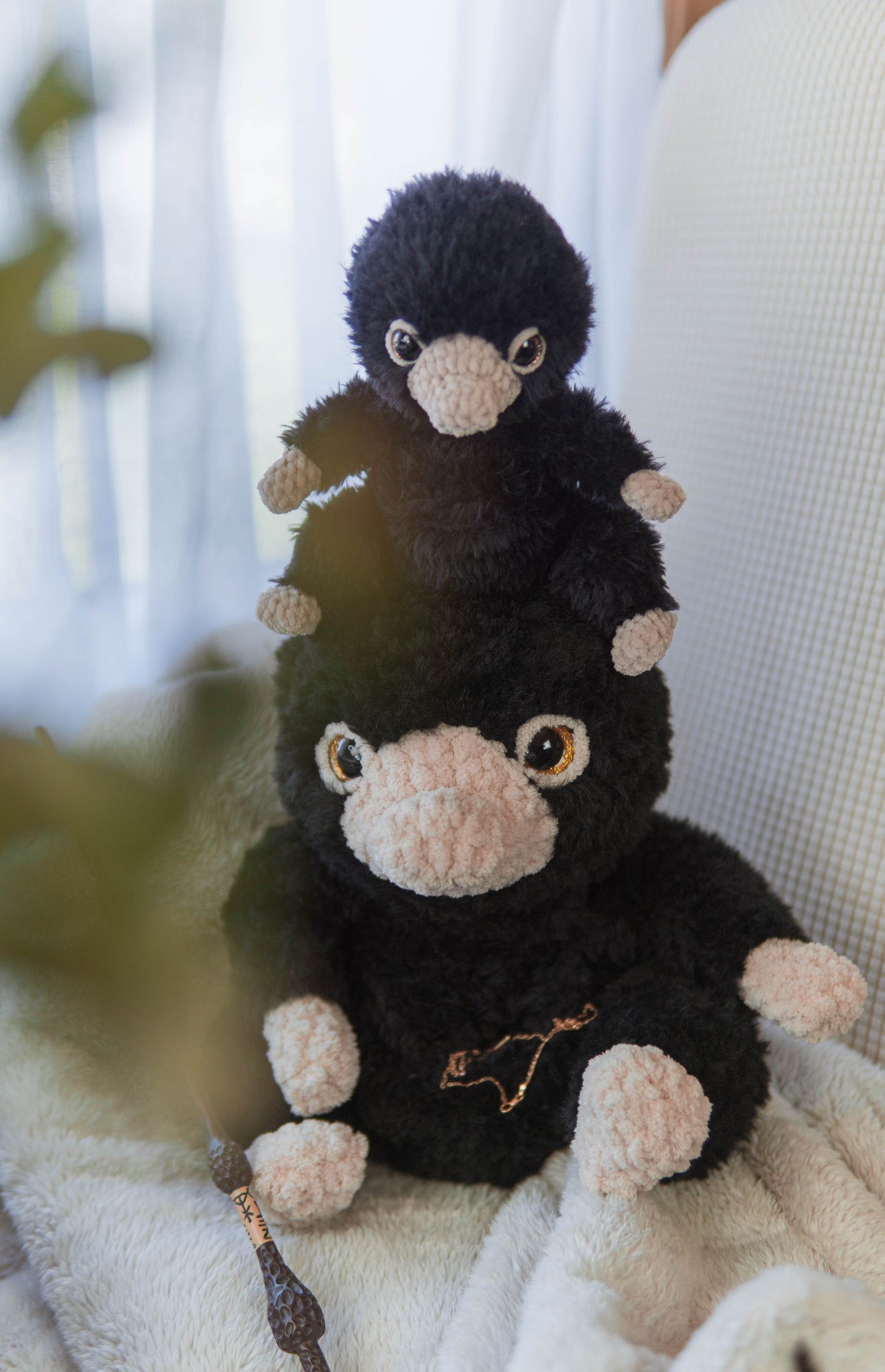 Nibbles the Niffler (magical platypus) PDF Crochet Pattern
