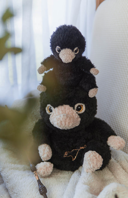 Nibbles the Niffler (magical platypus) PDF Crochet Pattern