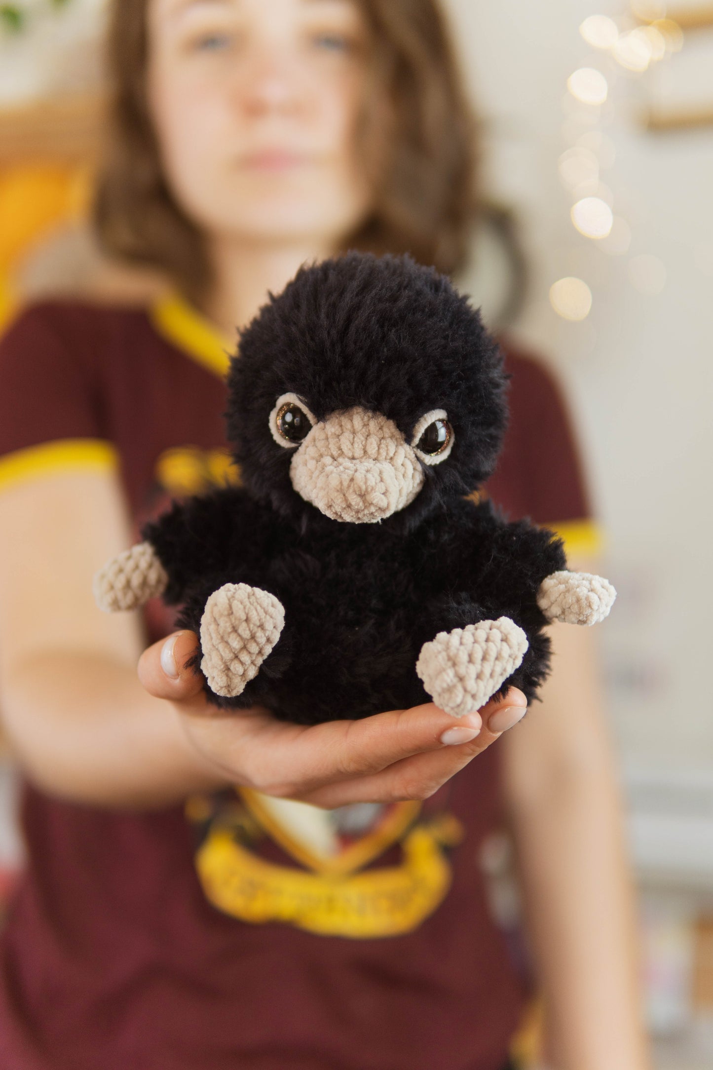Nibbles the Niffler (magical platypus) PDF Crochet Pattern