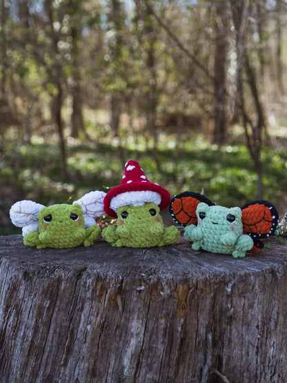 Enchanted Frogs 3 in 1 PDF Crochet Pattern