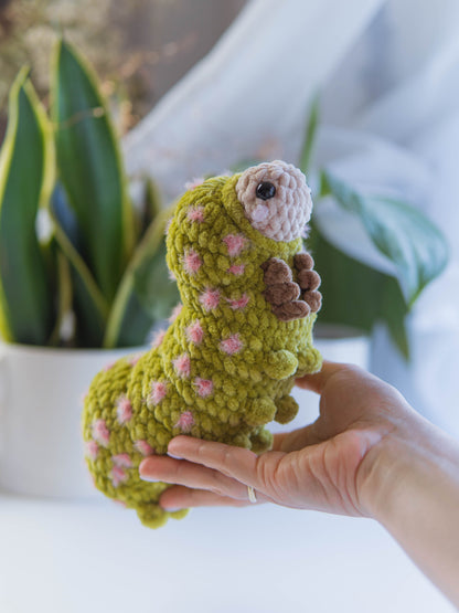 Luna the Luna Moth Caterpillar No-Sew PDF Crochet Pattern