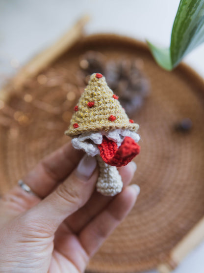 All-Eating Mushroom No-sew PDF Crochet Pattern