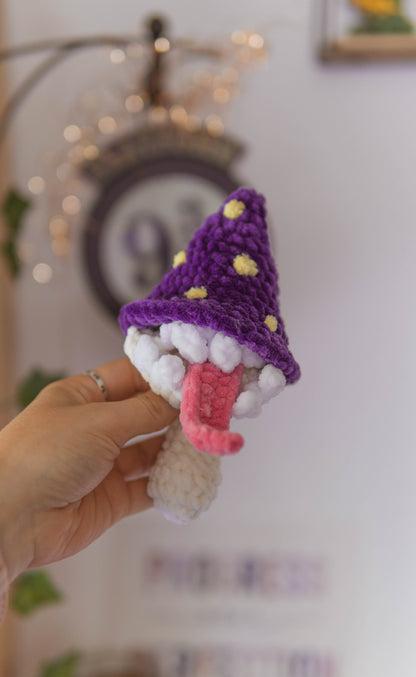 All-Eating Mushroom No-sew PDF Crochet Pattern