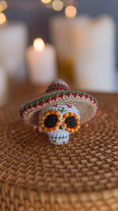 Sugar Skull Crochet PDF Pattern