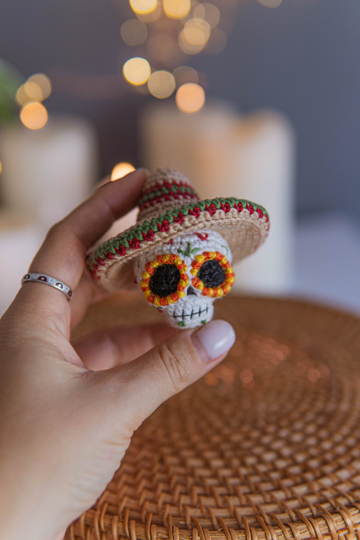 Sugar Skull Crochet PDF Pattern