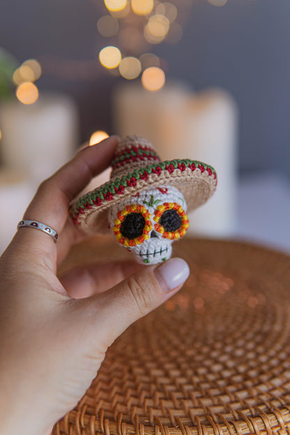 Sugar Skull Crochet PDF Pattern