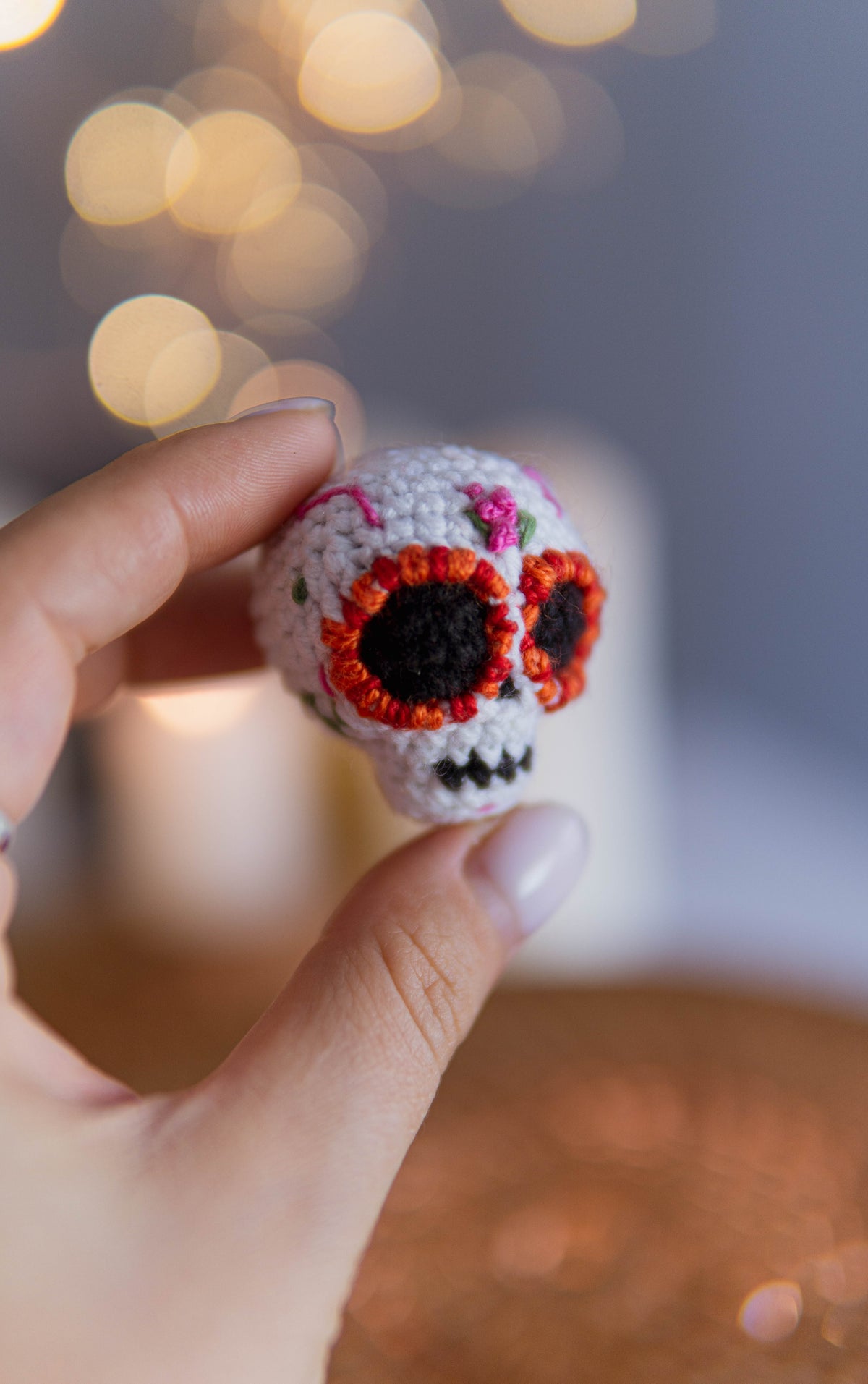 Sugar Skull Crochet PDF Pattern