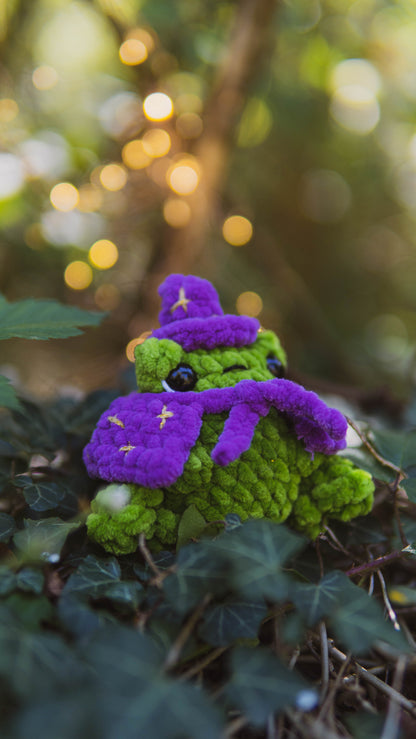 Spooky Frogs 4 in 1 No-Sew PDF Crochet Pattern