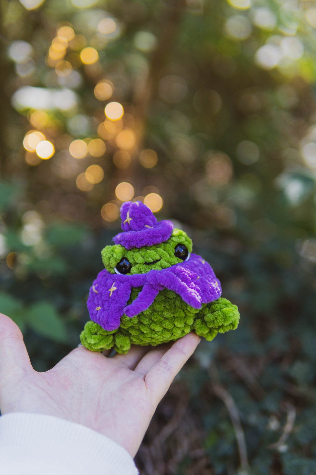 Spooky Frogs 4 in 1 No-Sew PDF Crochet Pattern