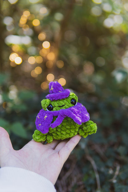 Spooky Frogs 4 in 1 No-Sew PDF Crochet Pattern