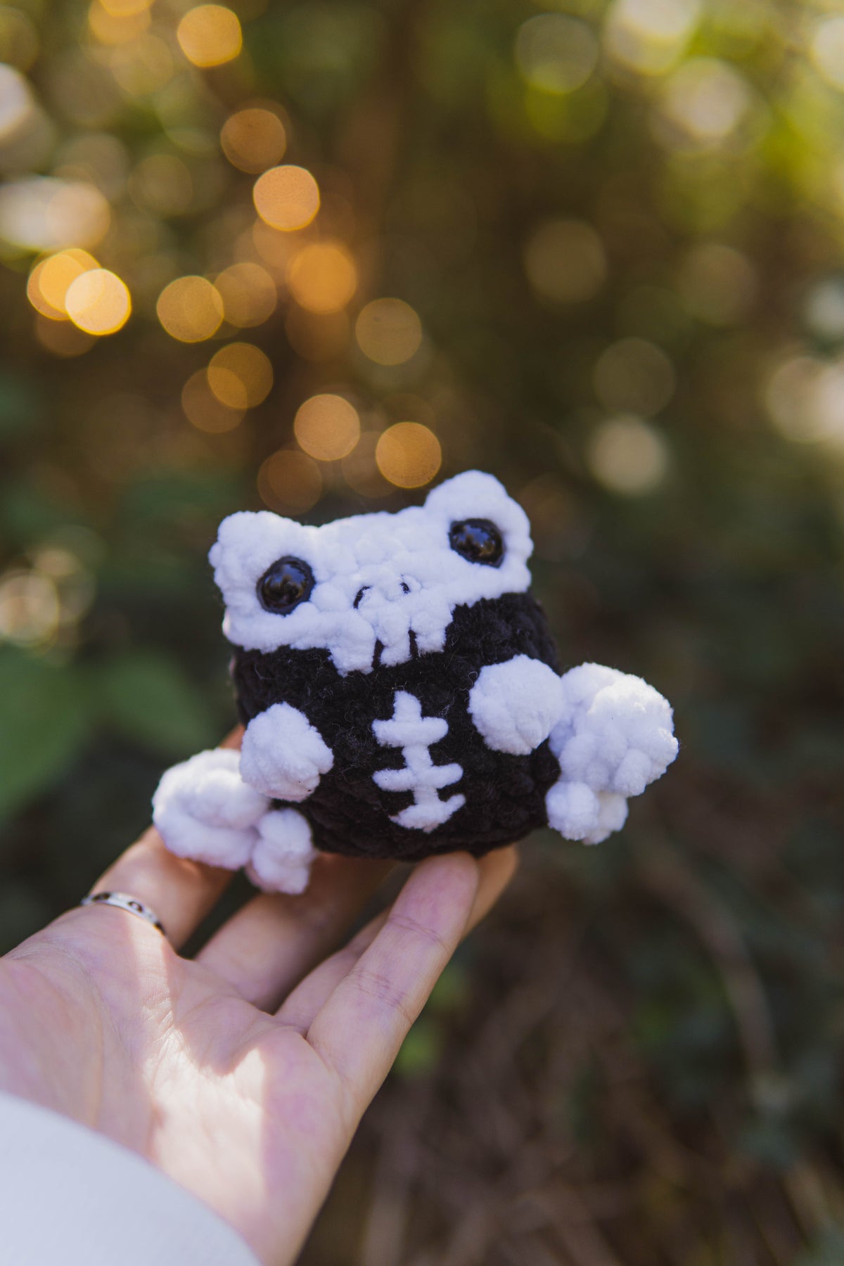 Spooky Frogs 4 in 1 No-Sew PDF Crochet Pattern