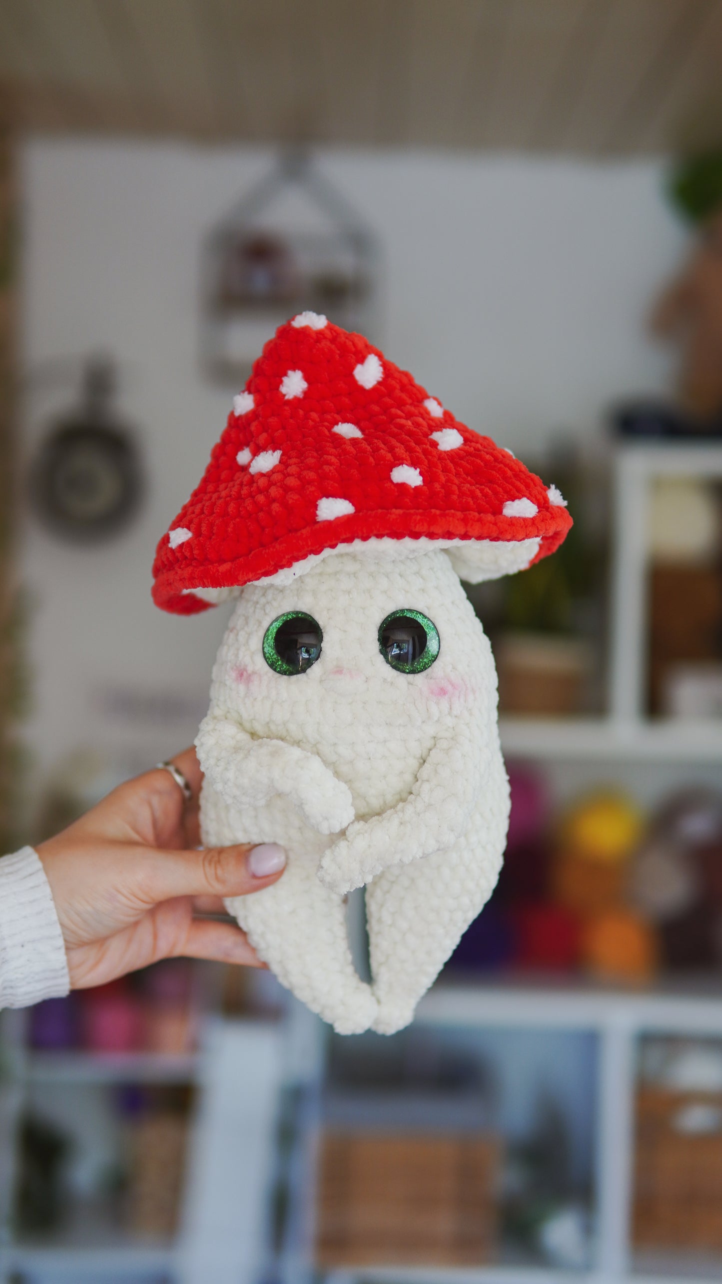 MushMallow Baby Mushroom Crochet No Sew PDF Pattern